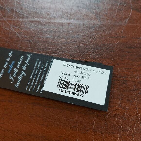 Greyson Amagansett 5 Pocket Golf Trousers Pants Wolf Blue Men's Size 30 x 32 - Picture 4 of 5